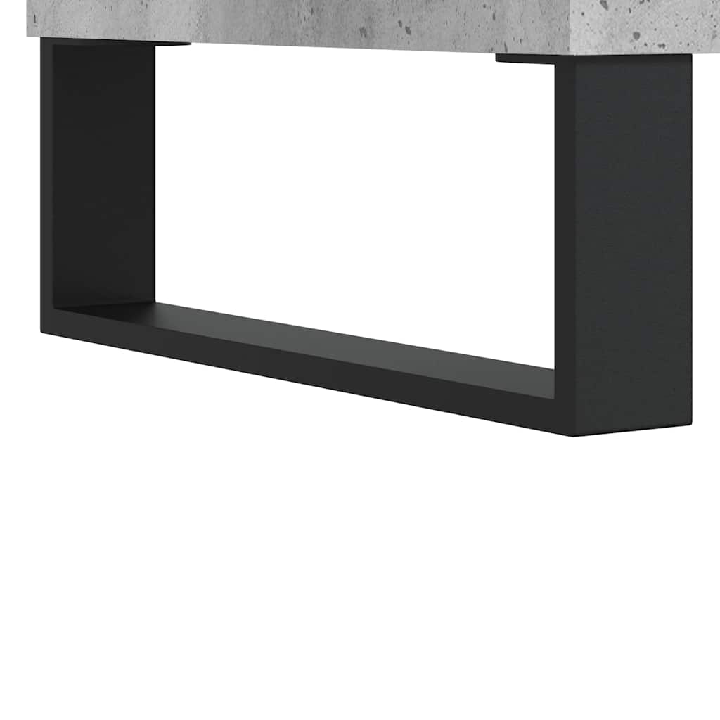 Mobile TV Grigio Cemento 150x30x44,5 cm Legno Multistrato 831304
