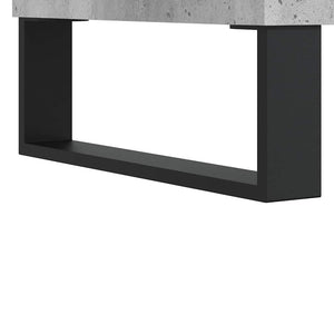 Mobile TV Grigio Cemento 150x30x44,5 cm Legno Multistrato 831304