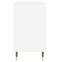 Mobile da Bagno Bianco 58x33x60 cm in Legno Multistrato 831572