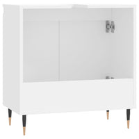 Mobile da Bagno Bianco 58x33x60 cm in Legno Multistrato 831572