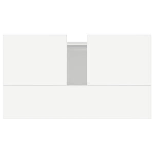 Mobile da Bagno Bianco 58x33x60 cm in Legno Multistrato 831572