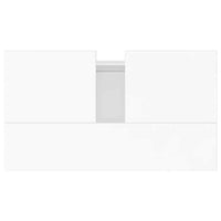 Mobile da Bagno Nero 58x33x60 cm in Legno Multistrato 831573