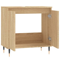 Mobile da Bagno Rovere Sonoma 58x33x60 cm in Legno Multistrato 831575
