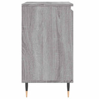 Mobile da Bagno Grigio Sonoma 58x33x60 cm in Legno Multistrato 831578