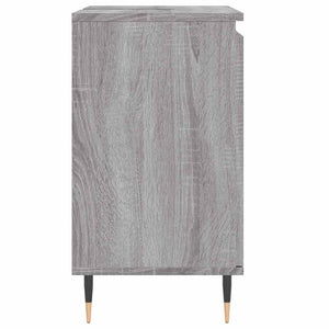 Mobile da Bagno Grigio Sonoma 58x33x60 cm in Legno Multistrato 831578