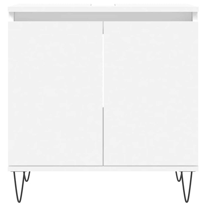 Mobile da Bagno Bianco 58x33x60 cm in Legno Multistrato 831580