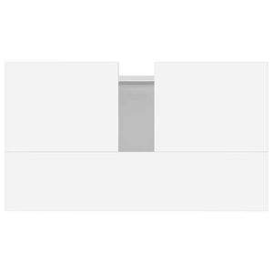 Mobile da Bagno Bianco 58x33x60 cm in Legno Multistrato 831580