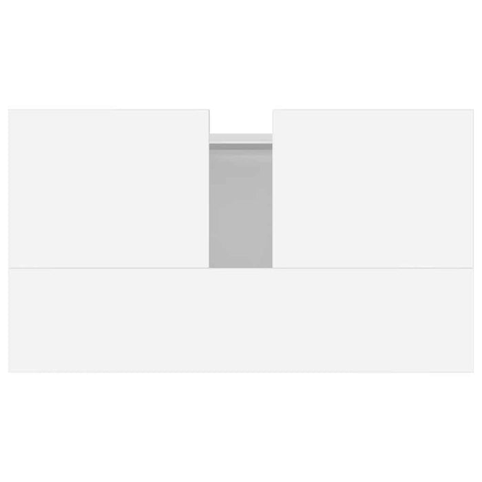 Mobile da Bagno Bianco 58x33x60 cm in Legno Multistrato 831580