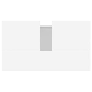 Mobile da Bagno Bianco 58x33x60 cm in Legno Multistrato 831588
