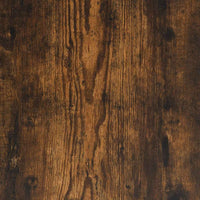 Armadietto Bagno Rovere Fumo 58x33x60 cm in Legno Multistrato 831593