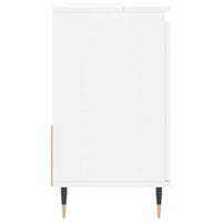 Armadietto da Bagno Bianco 65x33x60 cm in Legno Multistrato 831596