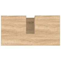 Armadietto da Bagno Rovere Sonoma 65x33x60 cm Legno Multistrato 831599