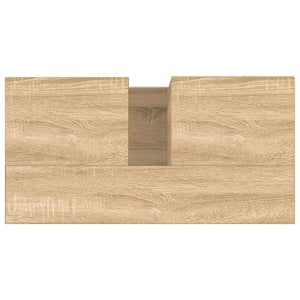 Armadietto da Bagno Rovere Sonoma 65x33x60 cm Legno Multistrato 831599