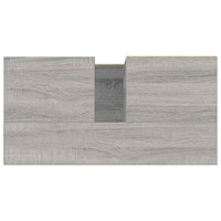 Armadietto Bagno Grigio Sonoma 65x33x60 cm in Legno Multistrato 831602