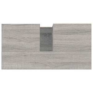 Armadietto Bagno Grigio Sonoma 65x33x60 cm in Legno Multistrato 831602
