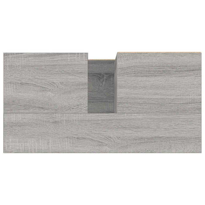 Armadietto Bagno Grigio Sonoma 65x33x60 cm in Legno Multistrato 831602