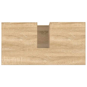 Armadietto da Bagno Rovere Sonoma 65x33x60 cm Legno Multistrato 831607