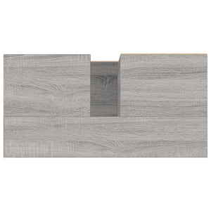 Armadietto Bagno Grigio Sonoma 65x33x60 cm in Legno Multistrato 831610
