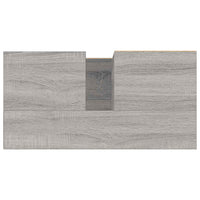 Armadietto Bagno Grigio Sonoma 65x33x60 cm in Legno Multistrato 831610