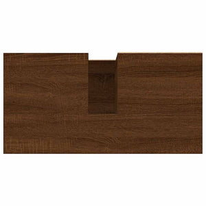 Armadietto Bagno Rovere Marrone 65x33x60cm in Legno Multistrato 831611