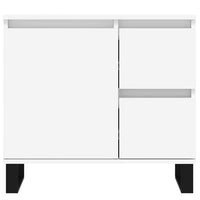 Armadietto da Bagno Bianco 65x33x60 cm in Legno Multistrato 831612