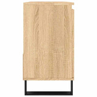 Armadietto da Bagno Rovere Sonoma 65x33x60 cm Legno Multistrato 831615