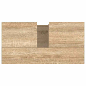 Armadietto da Bagno Rovere Sonoma 65x33x60 cm Legno Multistrato 831615