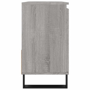 Armadietto Bagno Grigio Sonoma 65x33x60 cm in Legno Multistrato 831618