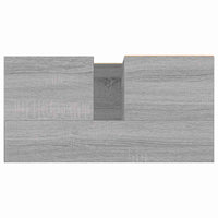 Armadietto Bagno Grigio Sonoma 65x33x60 cm in Legno Multistrato 831618