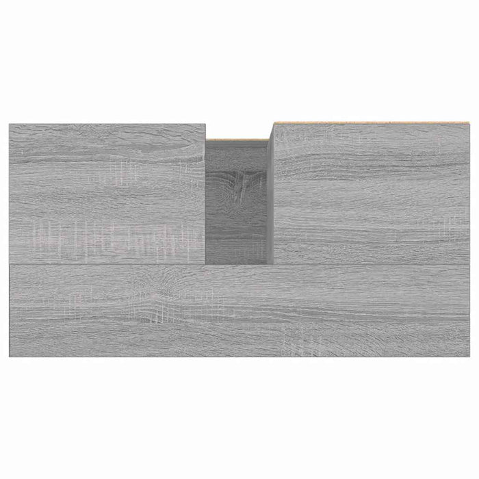Armadietto Bagno Grigio Sonoma 65x33x60 cm in Legno Multistrato 831618