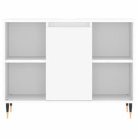 Mobile da Bagno Bianco 80x33x60 cm in Legno Multistrato 831620
