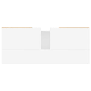 Mobile da Bagno Bianco 80x33x60 cm in Legno Multistrato 831620