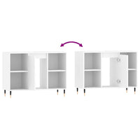 Mobile da Bagno Bianco 80x33x60 cm in Legno Multistrato 831620