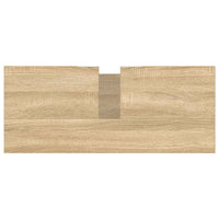 Mobile da Bagno Rovere Sonoma 80x33x60 cm in Legno Multistrato 831623