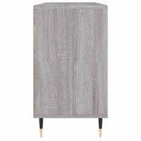 Mobile da Bagno Grigio Sonoma 80x33x60 cm in Legno Multistrato 831626