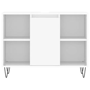 Mobile da Bagno Bianco 80x33x60 cm in Legno Multistrato 831628