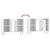 Mobile da Bagno Bianco 80x33x60 cm in Legno Multistrato 831628