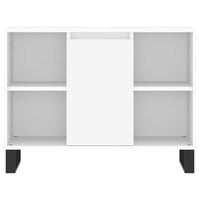 Mobile da Bagno Bianco 80x33x60 cm in Legno Multistrato 831636