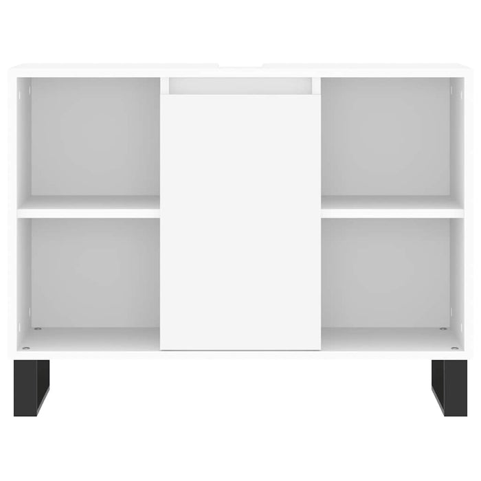 Mobile da Bagno Bianco 80x33x60 cm in Legno Multistrato 831636