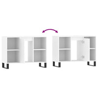 Mobile da Bagno Bianco 80x33x60 cm in Legno Multistrato 831636