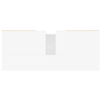 Mobile da Bagno Bianco 80x33x60 cm in Legno Multistrato 831636