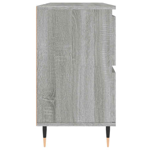 Mobile da Bagno Grigio Sonoma 80x33x60 cm in Legno Multistrato 831650