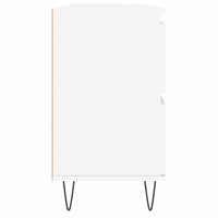 Mobile da Bagno Bianco 80x33x60 cm in Legno Multistrato 831652