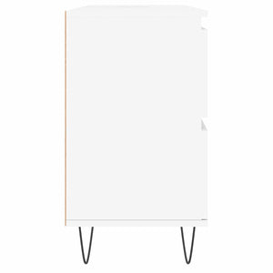 Mobile da Bagno Bianco 80x33x60 cm in Legno Multistrato 831652