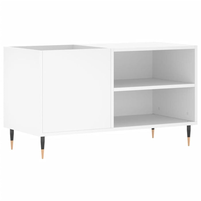 Mobile Porta Dischi Bianco 85x38x48 cm in Legno Multistratocod mxl 129983
