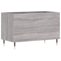 Mobile Porta Dischi Grigio Sonoma 74,5x38x48 Legno Multistratocod mxl 128880