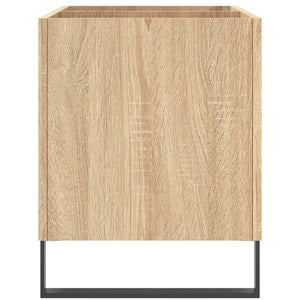 Mobile Porta Dischi Rovere Sonoma 74,5x38x48 Legno Multistrato 831735