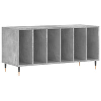 Mobile Porta Dischi Grigio Cemento 100x38x48 Legno Multistratocod mxl 104238