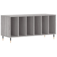 Mobile Porta Dischi Grigio Sonoma 100x38x48cm Legno Multistratocod mxl 104909