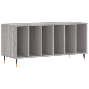 Mobile Porta Dischi Grigio Sonoma 100x38x48cm Legno Multistratocod mxl 104909